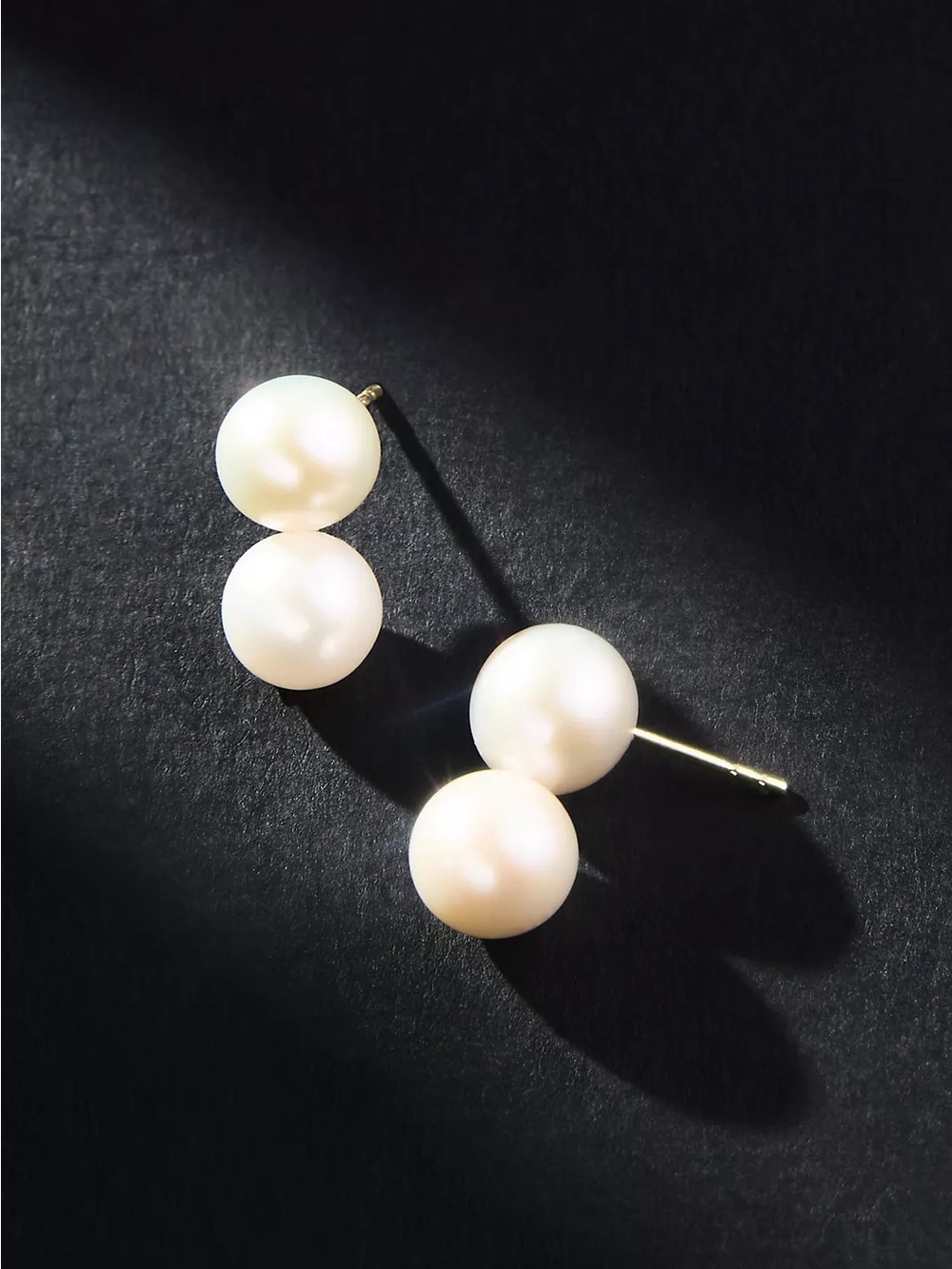 Anthropologie Saskia Diez 14k freshwater Pearl Earrings New in Packaging $999